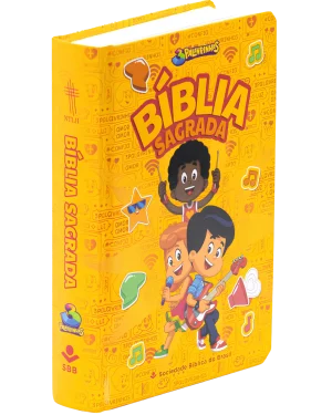 Bíblia Sagrada 3 Palavrinhas – Amarela