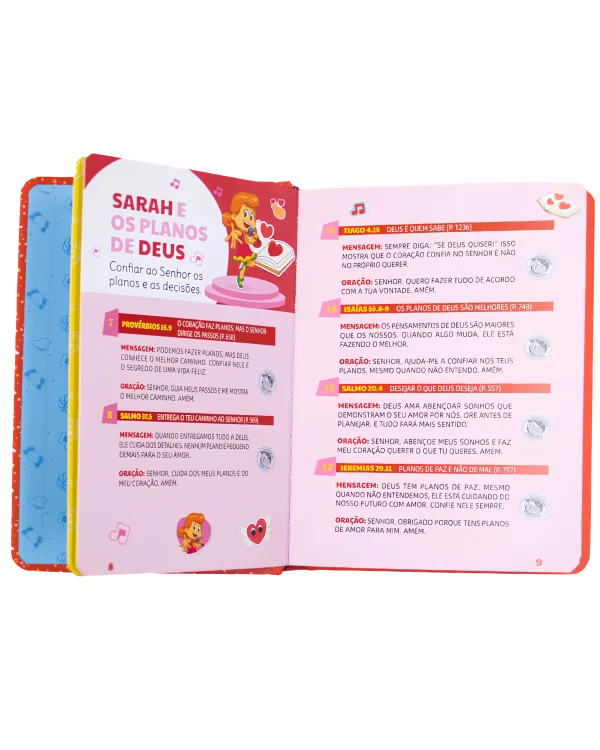 Bíblia Sagrada 3 Palavrinhas – Vermelha