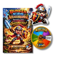 Livro Bunker Kids + Kit Jornada Bunker Kids