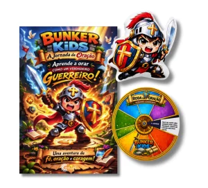 Livro Bunker Kids + Kit Jornada Bunker Kids