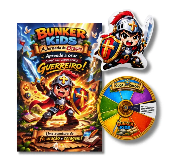 Livro Bunker Kids + Kit Jornada Bunker Kids