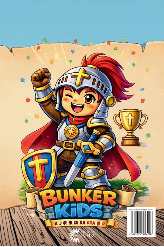 Bunker Kids — A Jornada da Oração Contracapa Bunker Kids — A Jornada da Oração