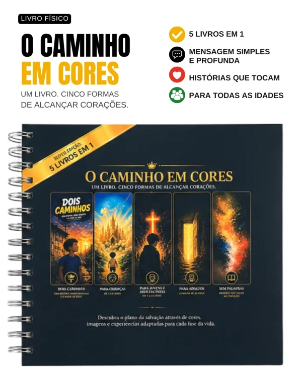 O Caminho em Cores — 5 Livros em 1