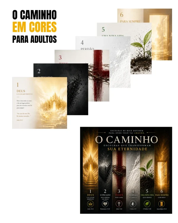 O Caminho em Cores — 5 Livros em 1
